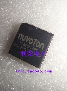 W78E052DPG    PLCC44    8位微控制器  现货