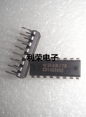 CD14538BE   MC14538BCP   DIP16 全新原装进口现货