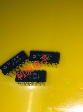 CD74HC04E  HD74HC04P  SN74HC04N DIP14直插  全新进口原装