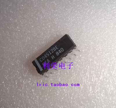 CD4512BE CD4512BCN HEF4512BP D4512BC DIP16 现货