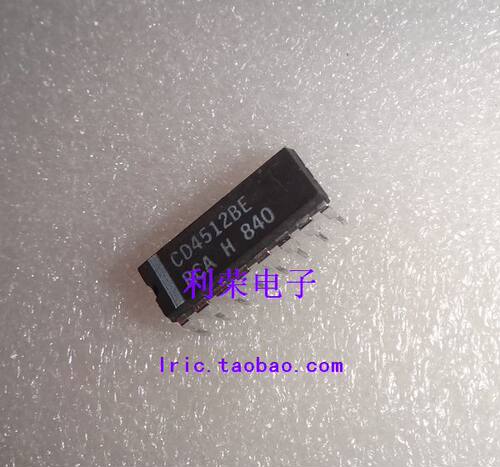 CD4512BE CD4512BCN HEF4512BP D4512BC DIP16 现货
