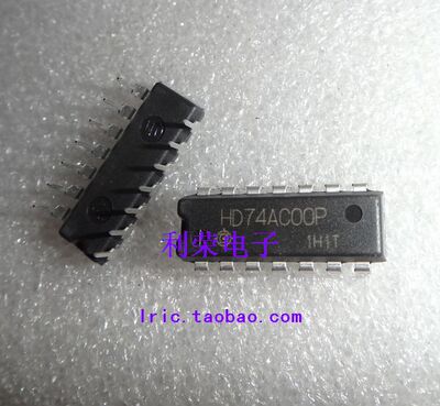HD74AC00P 74AC00PC   DIP14直插 原装现货
