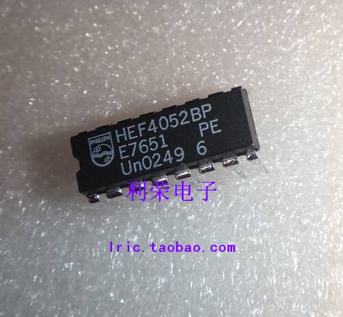 HEF4052BP  CD4052BE   CD4052BCN  DIP16  全新进口原装  现货