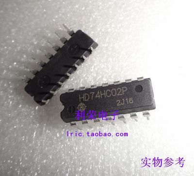 HD74HC02P SN74HC02N MC74HC02AN DIP14 原装现货