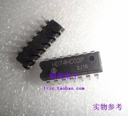 HD74HC02P SN74HC02N MC74HC02AN DIP14 原装现货