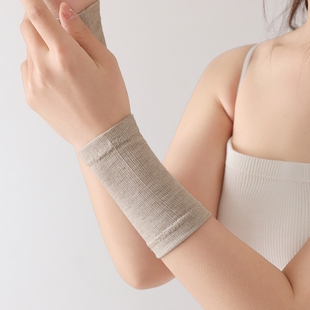 遮阳手腕套护腕袖 防晒运动遮疤痕纹身假袖 套护肘手臂男女 薄款 短款