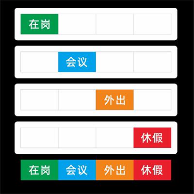 设备状态维修中运行中使用中停用中空闲中有人无人切换牌定做包邮