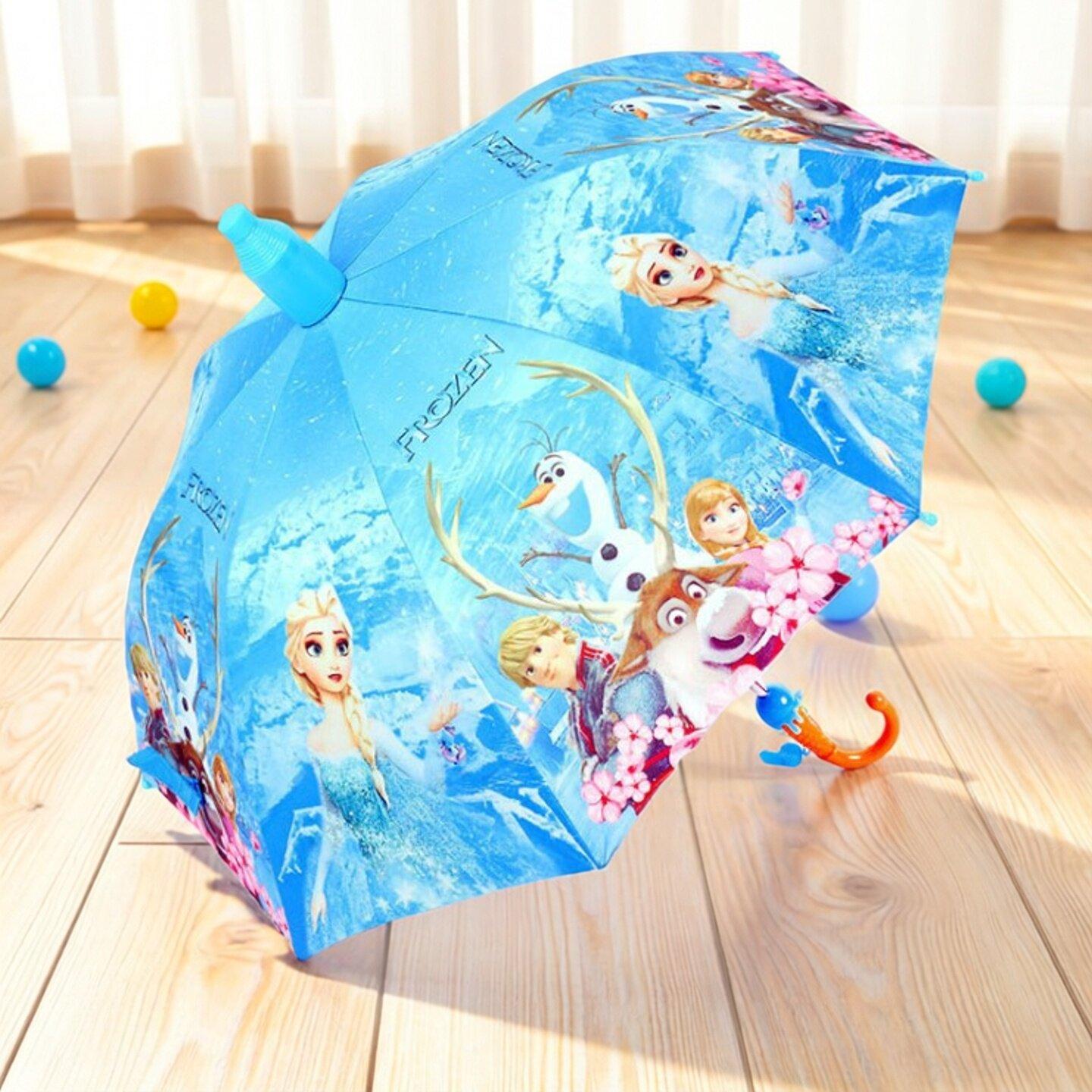 艾莎公主儿童伞自动长柄雨伞