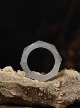 玉戒指苏工新疆和田玉玉指环