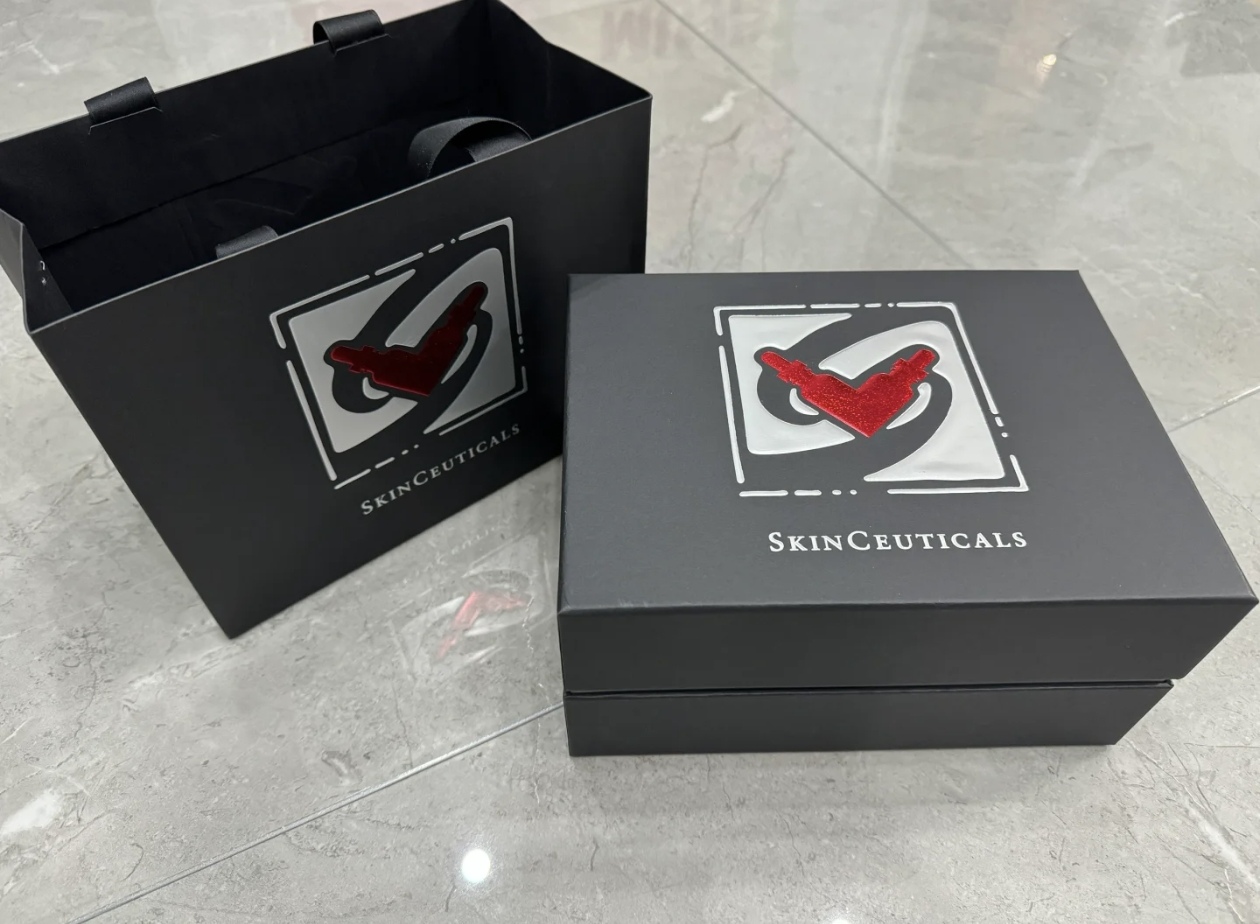 修丽可品牌礼盒礼袋 国内专柜礼品袋礼盒包装袋小样包 全套现货