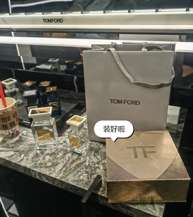 专柜正品TOM FORD 汤姆福特TF口红眼影眼镜礼品袋包装袋手提袋