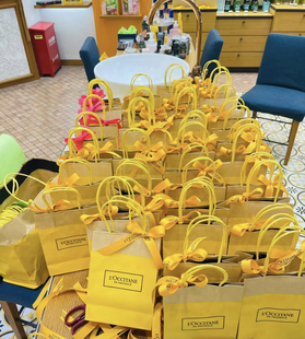 专柜正品！欧舒丹礼盒空盒礼袋 手提袋空礼品盒包装袋子纸袋拎袋