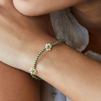 西米亚沙滩度假风小雏菊手链女