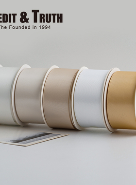 4cm丝带加密双面涤纶带丝带缎带婚礼彩带玫瑰花diy材料手捧花丝带