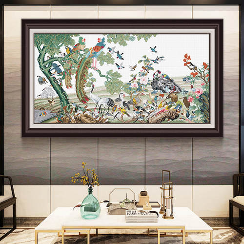 ks十字绣2020新国画传世名画纹霓