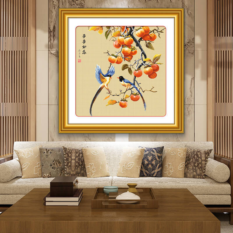 ks十字绣2020年新款餐厅客厅卧室