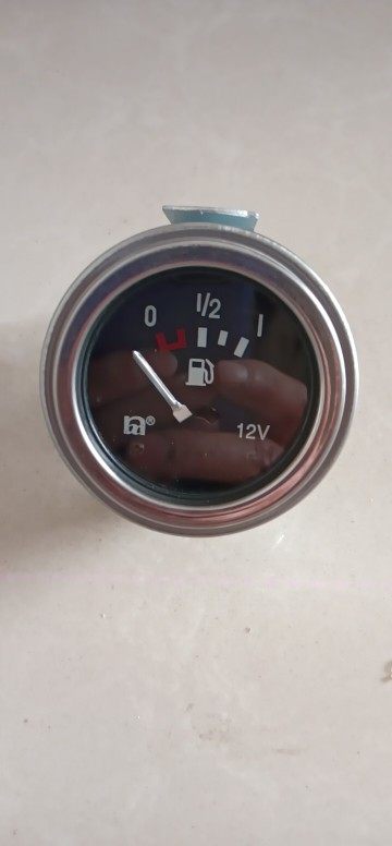 汽车油箱油量表圆形指针油表电阻200型油量显示器