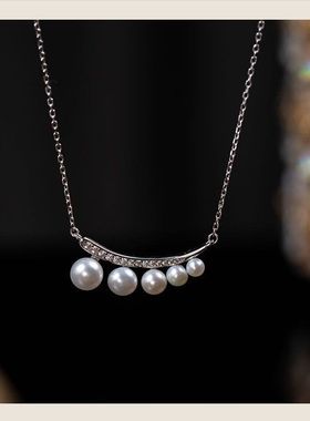 花阁原创女轻奢渐变链颈链锁骨