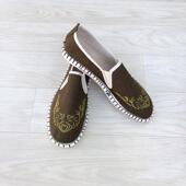 手工千层底潮鞋 夏季 复古风传统民族风刺绣布鞋 云南中国风男鞋 新款