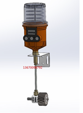 润滑脂单点自动注油器 易润M125+ZG+M4*19*40