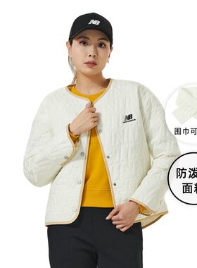 NB外套女士可拆围脖保暖防风棉服