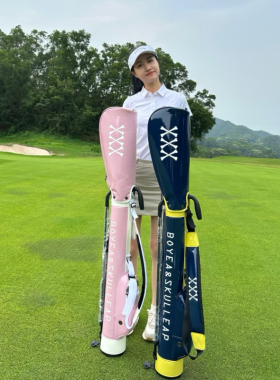 BSEGOLF韩版高尔夫枪包半套球杆练习包轻便男女支架包防水小球包