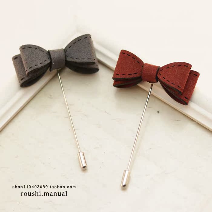Broche Lovers en cuir - Ref 1171261 Image 3
