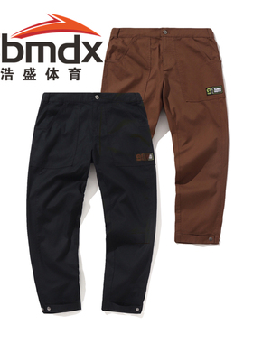 清仓 李宁BADFIVExXLARGE破旧立新男子纯棉平口休闲长裤 AKXP253