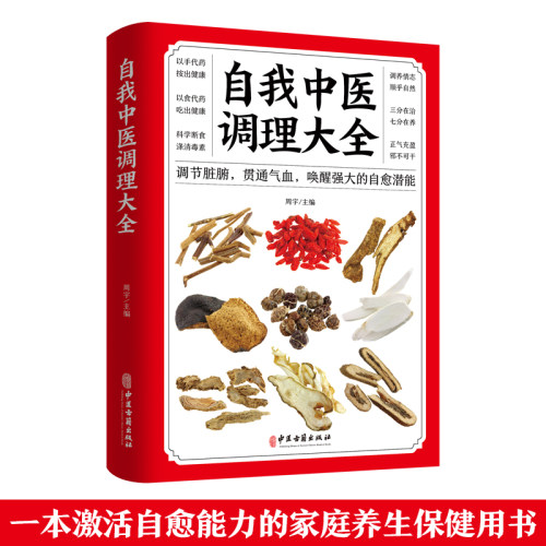 自我中医调理书籍大全大国医精华揭秘健康长寿的奥秘激活治愈能力家庭保健养生以手食带药调养脏腑贯通气血零基础自学中医入门大全