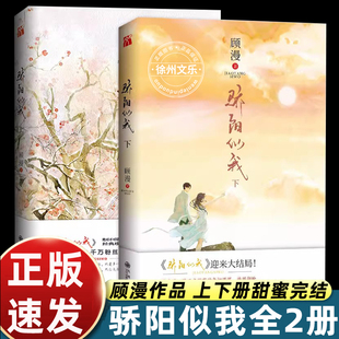 顾漫骄阳似我下 全套2册宋威龙赵今麦主演同名电视剧原著顾漫小说实体书青春文学何以笙箫默微微一笑很倾城