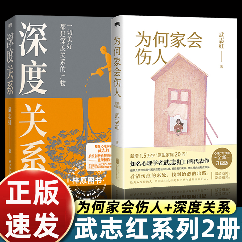 为何家会伤人武志红深度关系揭示家庭中的心理真相心理学 婚姻情感家庭教育儿童积极书 和另一个自己谈谈心磨铁图书正版书籍包邮