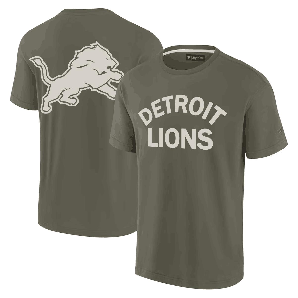 橄榄球衣男夏季底特律雄狮Detroit Lions休闲运动宽松短袖T恤