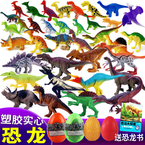 儿童仿真恐龙塑胶软胶霸王龙玩具