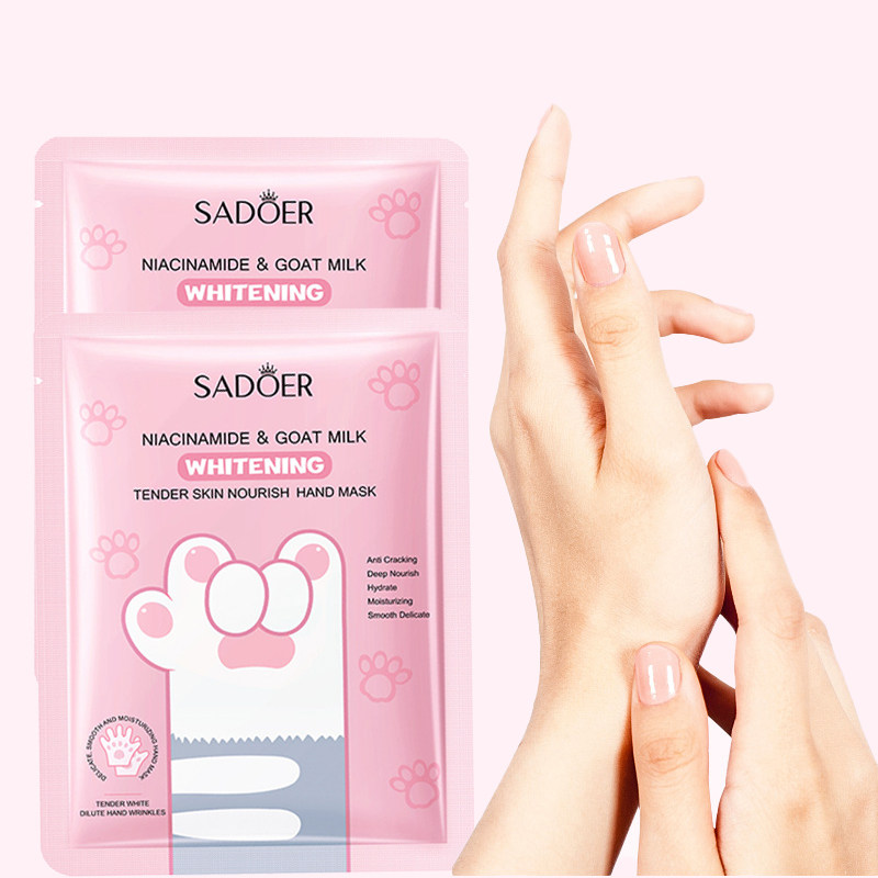 4pcs/2pair Rejuvenating Nourishing Hand Mask Cream Moisturiz