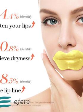 Hidratante Lip Balm Mask, Clarear Linhas Lip Balm 5pcs