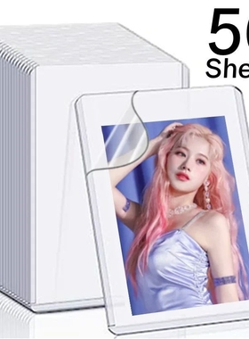 3x4inch 35PT HD Clear Toploaders DIY Korean Kpop idol Photo