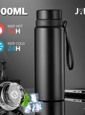 1L Thermal Water Bottle Keep Cold and Hot Water Bottle for W