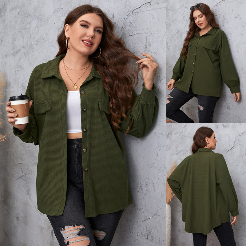 2022 autumn coats plus size women jacket 秋冬大码女装外套
