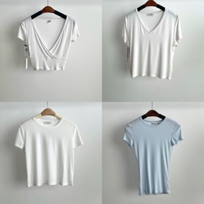 修身薄款气质百搭单品短袖