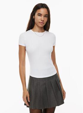 aritzia community 天丝莫代尔高弹修身款短袖T恤102869