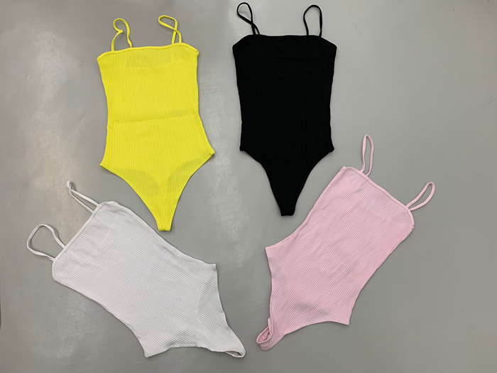 坑条短裤常规连体裤女装