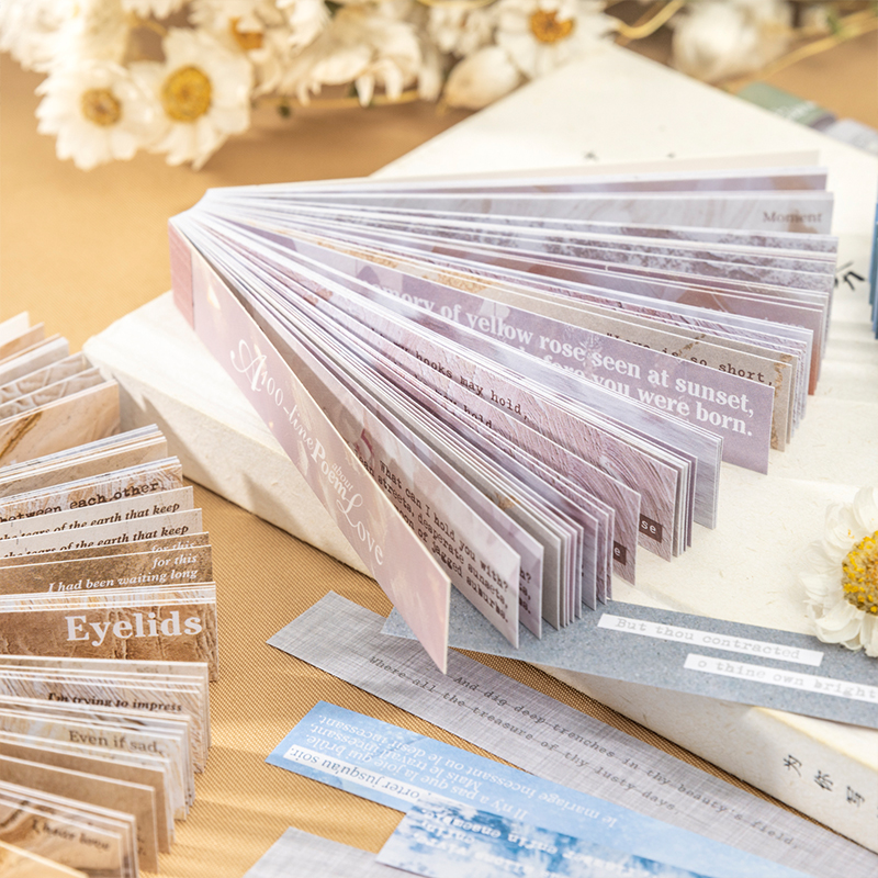 关于爱的100行诗贴纸本