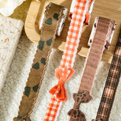 织艺雅趣异形胶带复古礼物贺卡手帐立体织艺风装 饰素材贴画场景