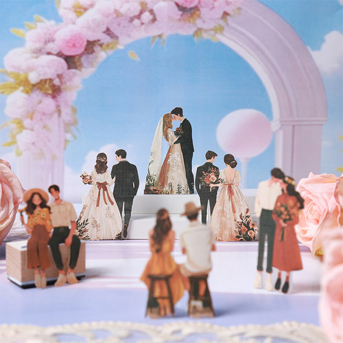 我的心动男孩白牛皮人物贴纸