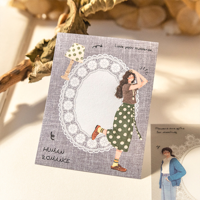 轻眠漫笺治愈手绘风贴纸包