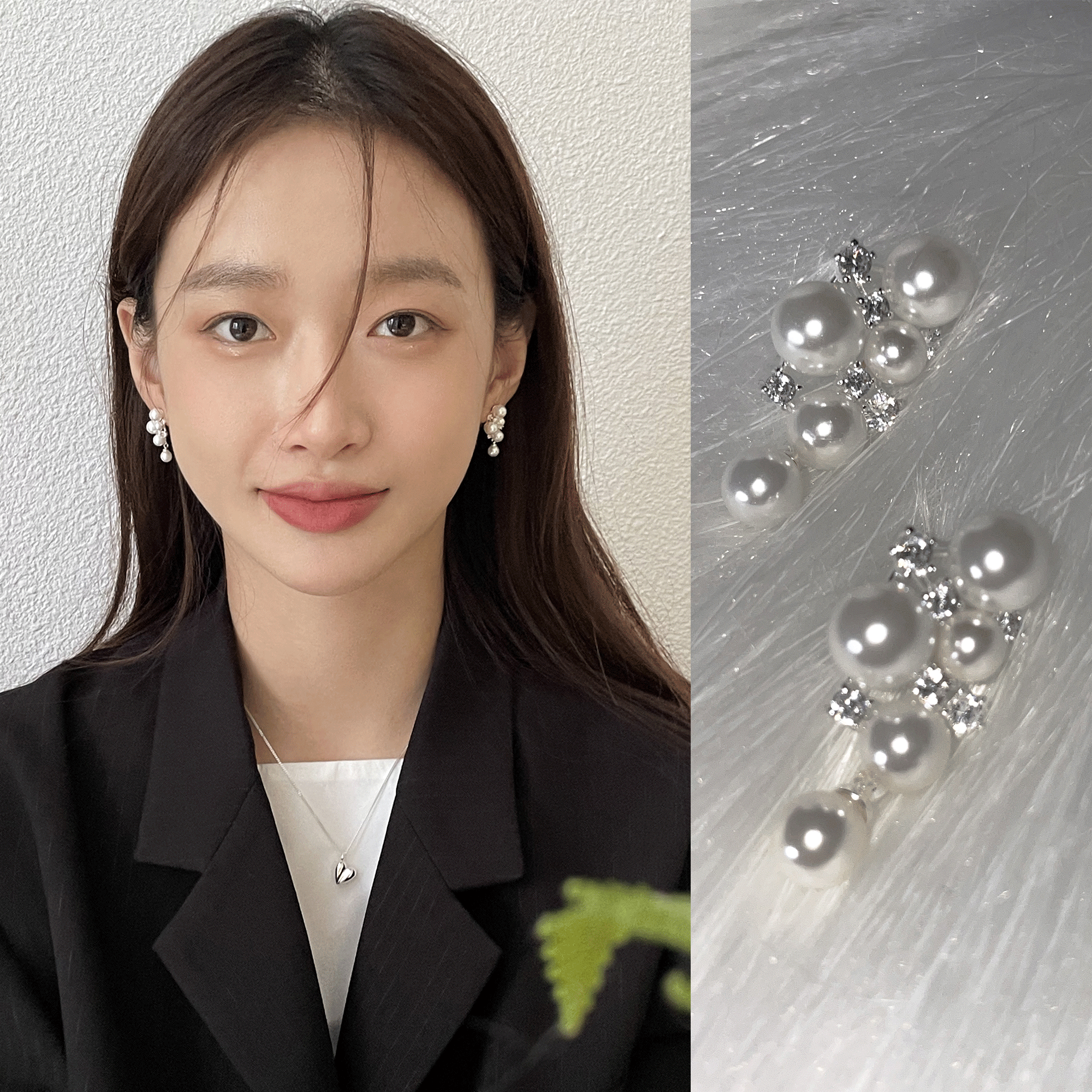 法式复古小葡萄珍珠耳坠耳环小众设计感高级冷性风耳钉气质耳饰女,饰品/流行首饰/时尚饰品新,耳环,淘宝优惠券,粉丝福利购,淘宝优惠卷