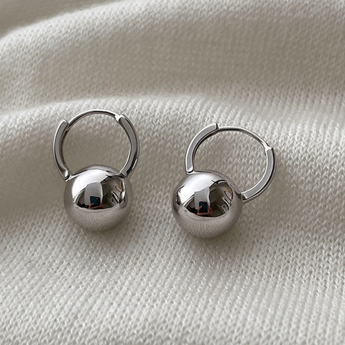 圆球耳环2026新款爆款高级感
