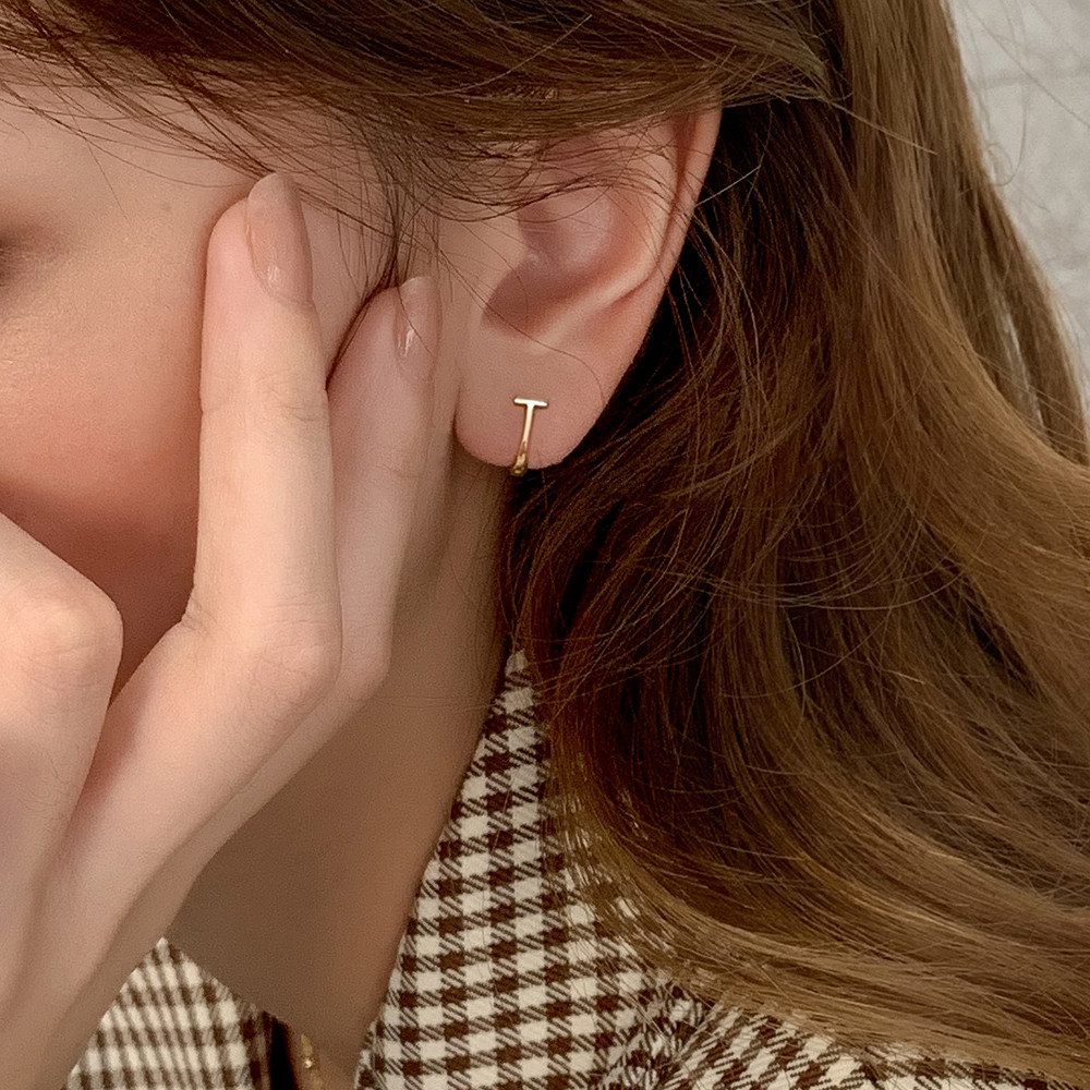 百搭冷淡风韩国气质耳扣耳环