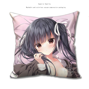 樱之刻周边抱枕樱之诗御樱禀本间心铃同人动漫毛绒玩偶具坐靠垫头