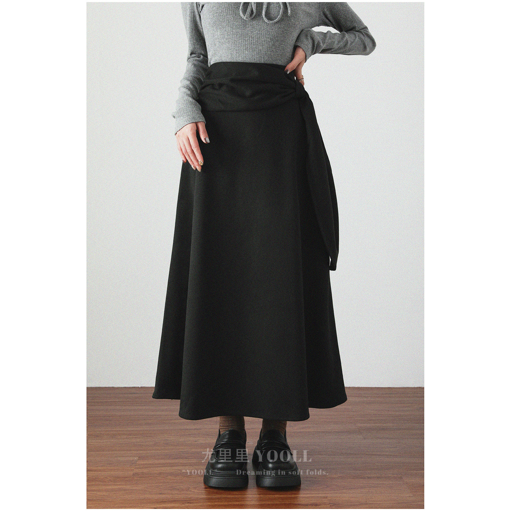 大码半身裙秋冬季氛围感气质高腰显瘦A字半身长裙毛呢裙大摆裙女,女装/女士精品,大码半身裙,淘宝优惠券,粉丝福利购,淘宝优惠卷